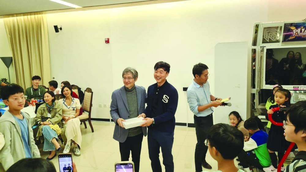 A snapshot from the event