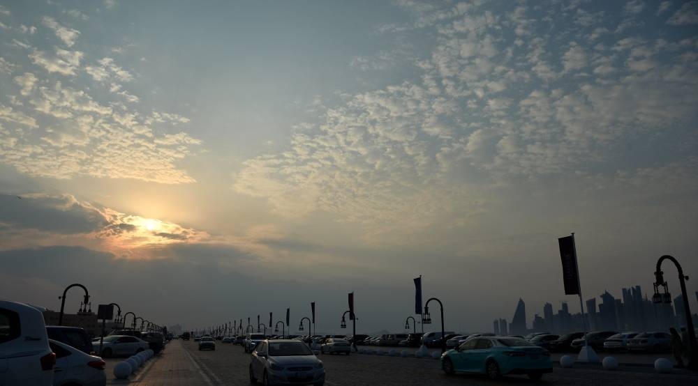 Doha Port area on a pleasant winter evening Sunday. PICTURE: Shaji Kayamkulam