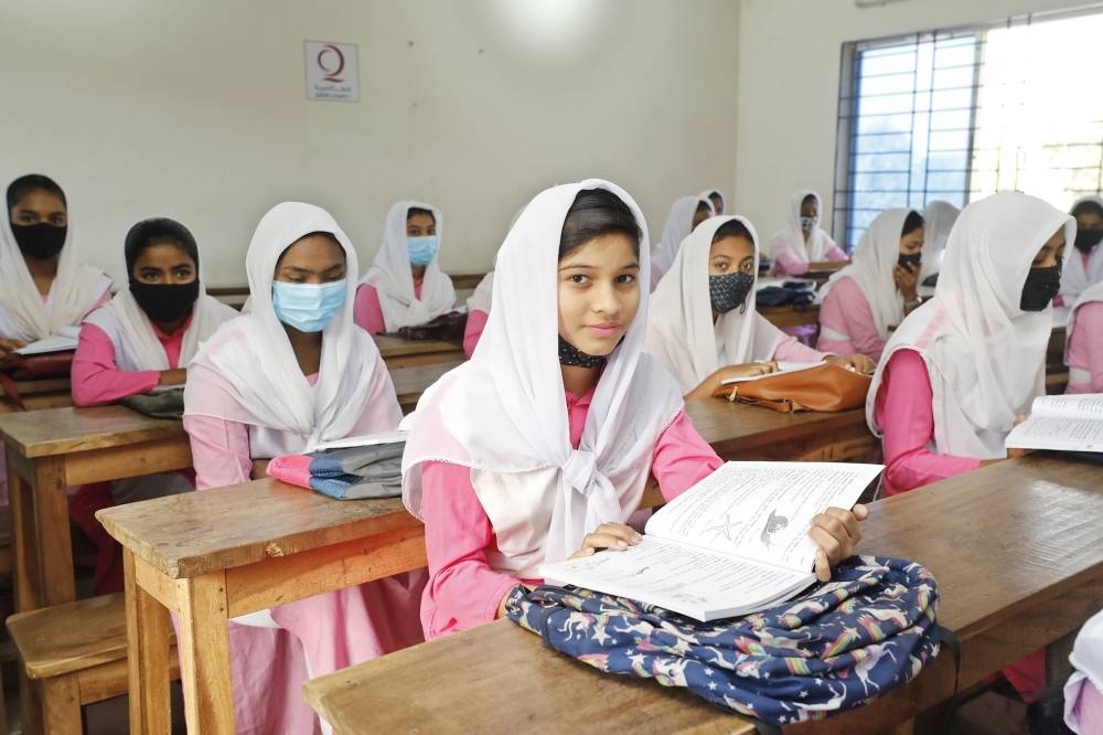 The students expressed happiness at achieving these results and thanked philanthropists in Qatar and QC, stressing their commitment to continuous excellence.