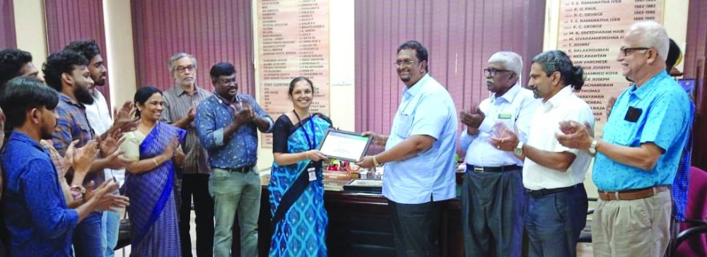 At the dedication ceremony.