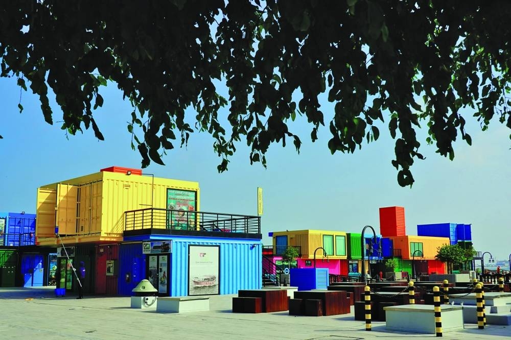 The Box Park is one of Doha's most Instagrammable attractions. PICTURE: Bonnie James
