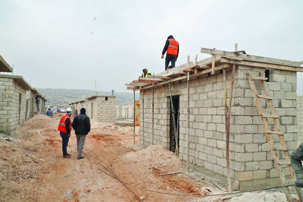 Qatar Charity achève la première phase du projet de logement pour les Syriens déplacés