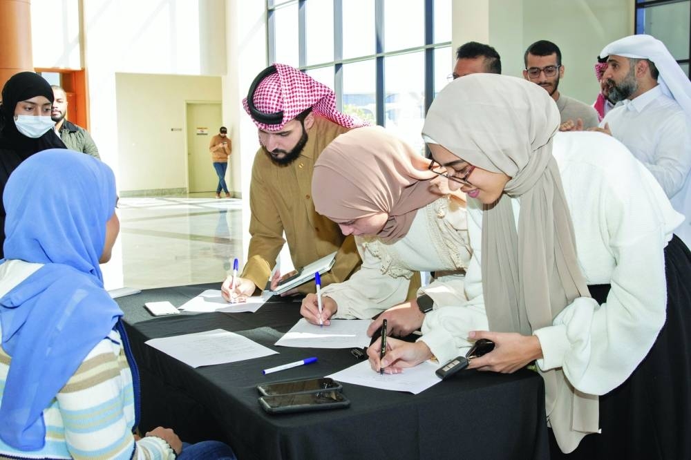 Snapshot from the QU introductory meeting Saturday for postgraduate students (Spring 2023).