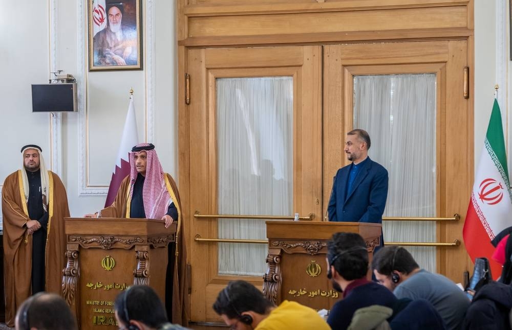 In the joint press conference with Iranian Foreign Minister Hossein Amir-Abdollahian in Tehran Sunday, HE Sheikh Mohamed noted the importance of strengthening economic and trade co-operation with Iran.