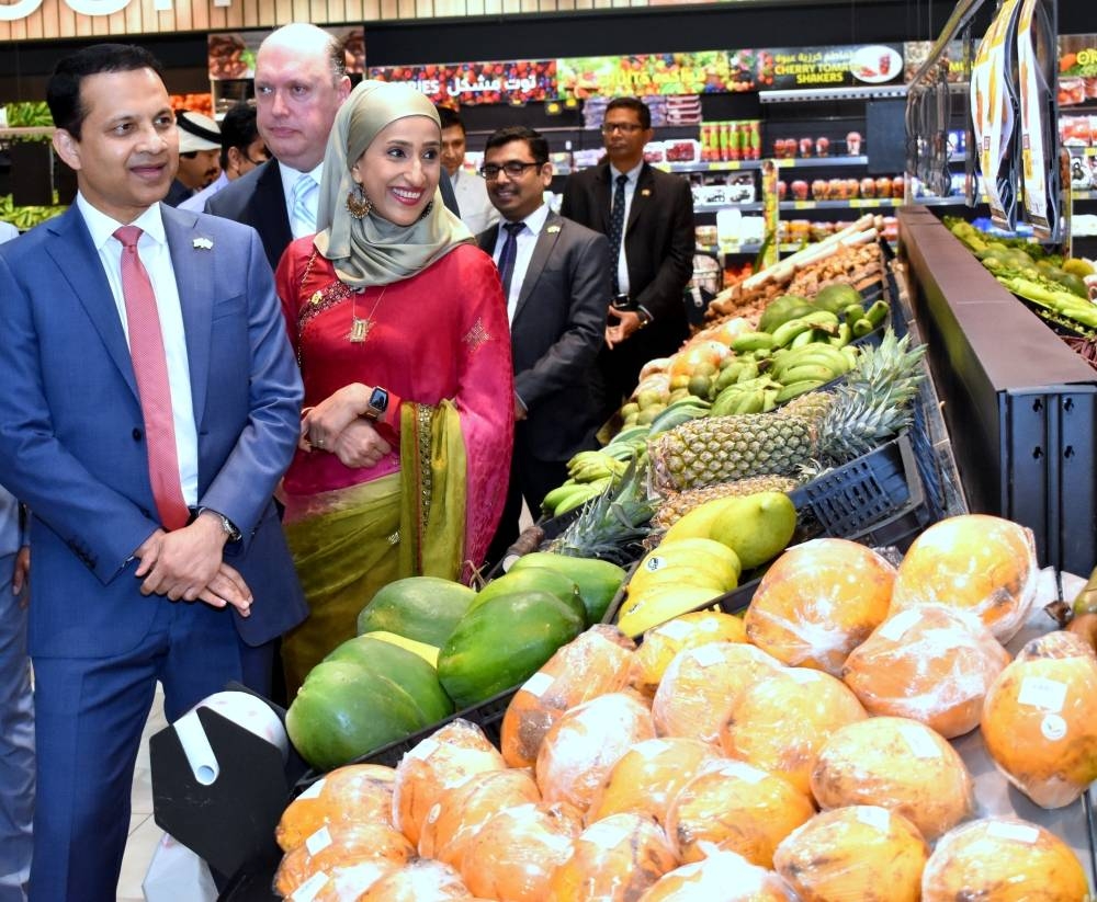 Many fruits from Sri Lanka are on display and available in affordable prices all throughout the festival.  PICTURE: Thajudheen