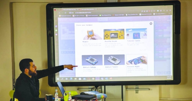 Tech learning through game coding workshop - Gulf Times