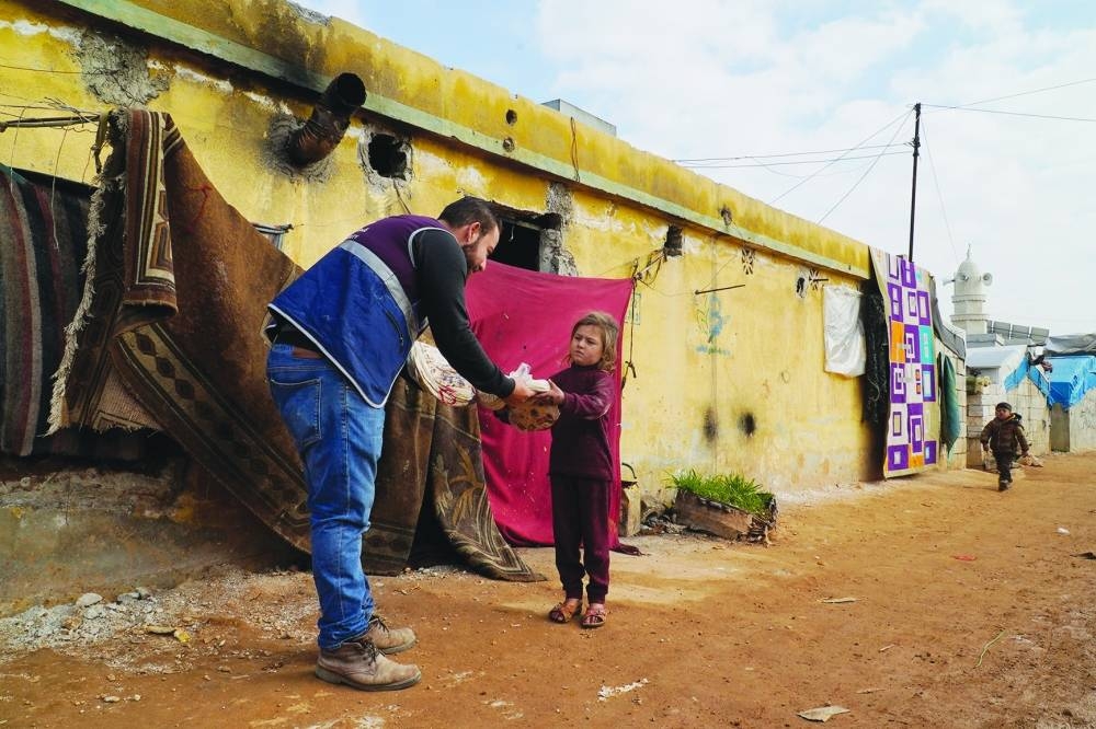 QC, which has always worked to provide bread to the IDPs free of charge, distributed during the past year more than 5mn bundles of bread throughout northern Syria.