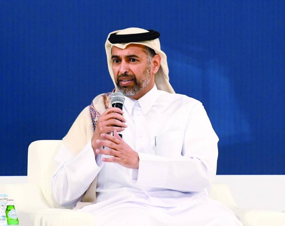 HE Sheikh Dr Faleh bin Nasser bin Ahmed bin Ali al-Thani at the congress Sunday. PICTURE: Shemeer Rasheed