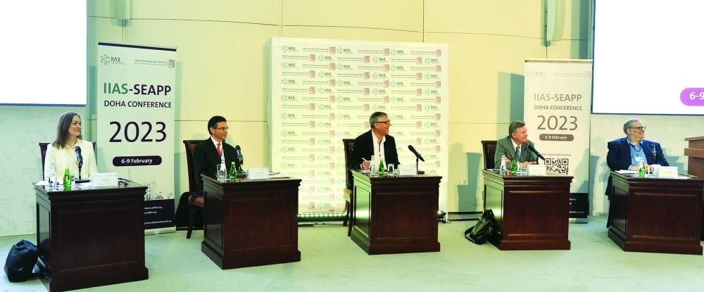 A panel discussion on 'Developmental States for Sustainable Development' at the conference. PICTURE: Shaji Kayamkulam