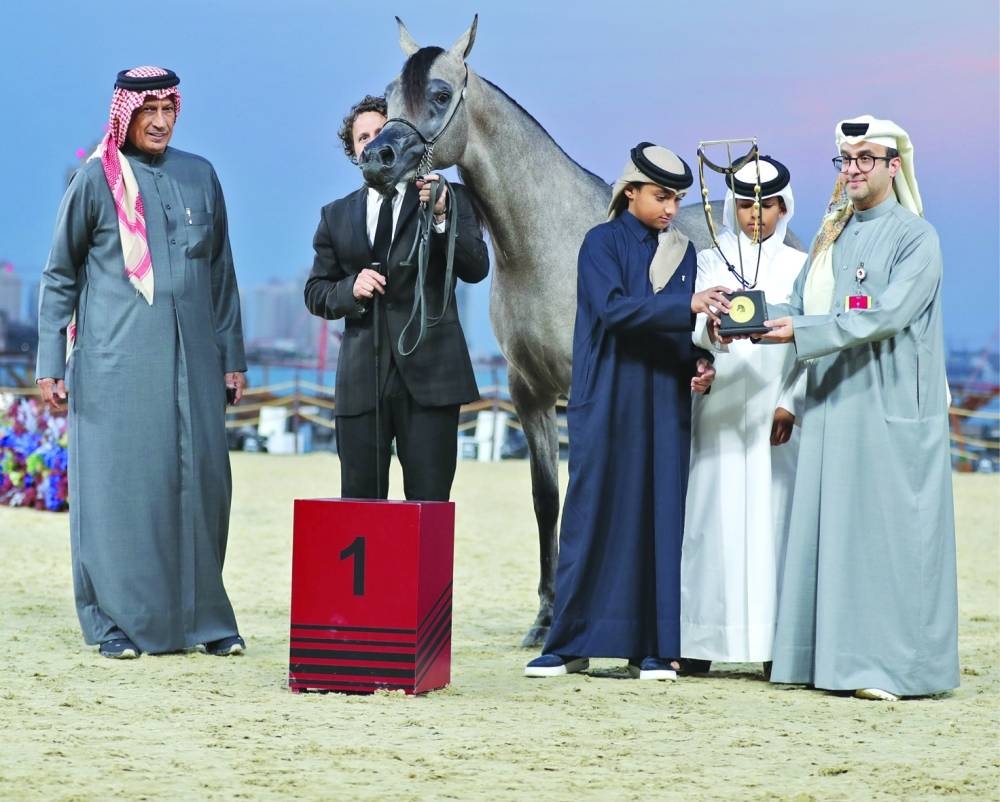 Al Jassimya Farm’s Bandar Aljassimya was the best among the Colts 2 Years Old (Class 5B).