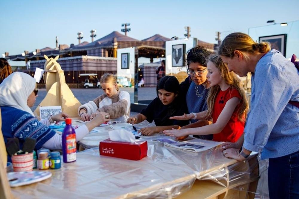 The Katara Corniche has been a hub of artistic activity during the KIAHF-2023