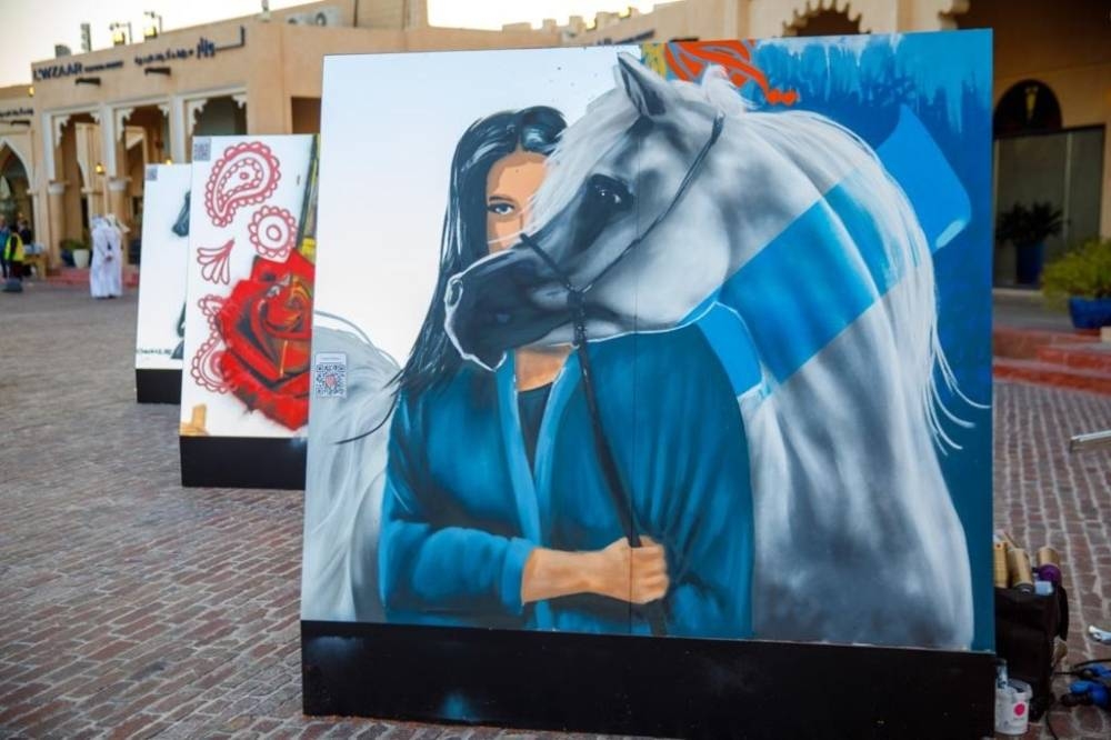 The Katara Corniche has been a hub of artistic activity during the KIAHF-2023
