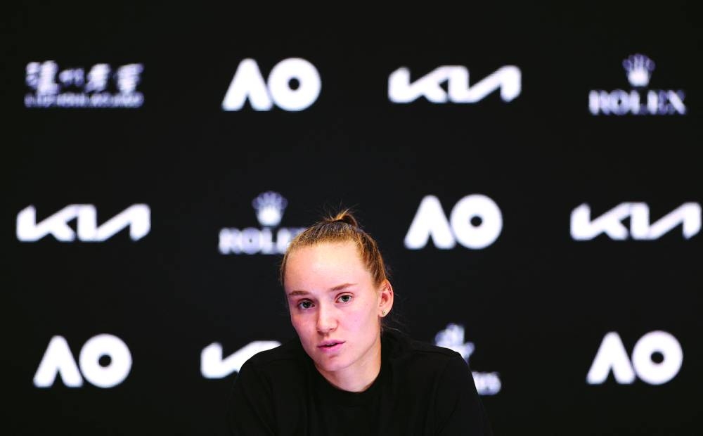 FILE PHOTO- Kazakhstan’s Elena Rybakina (REUTERS)