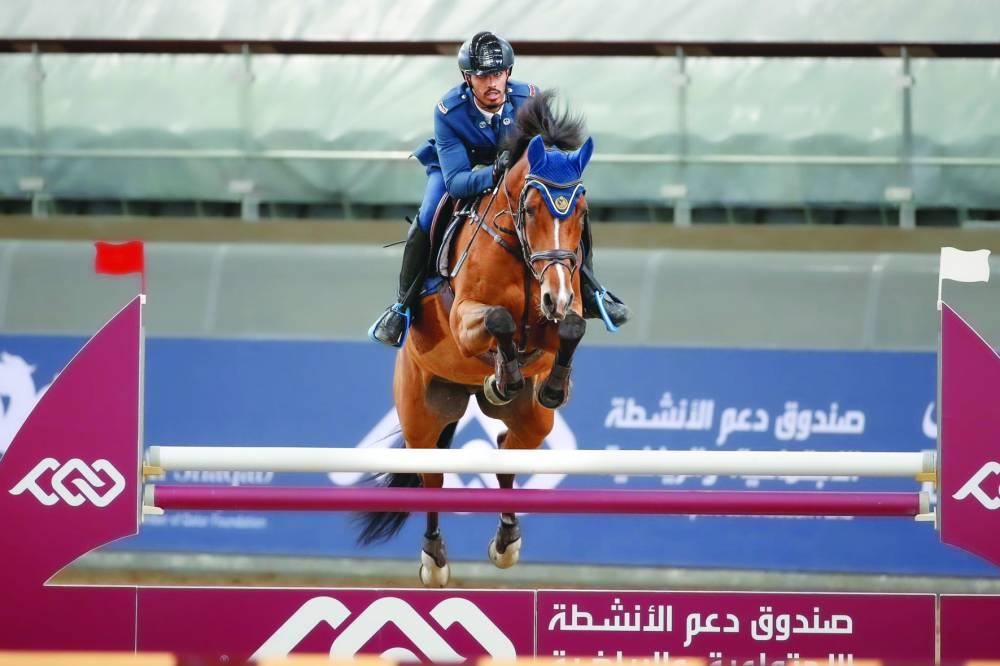 Ghanim Nasser al-Qadi won the Open Class with Quick Step.