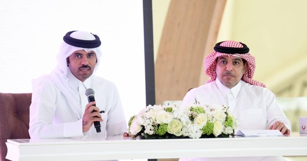 Officials at the press conference. PICTURE: Shemeer Rasheed