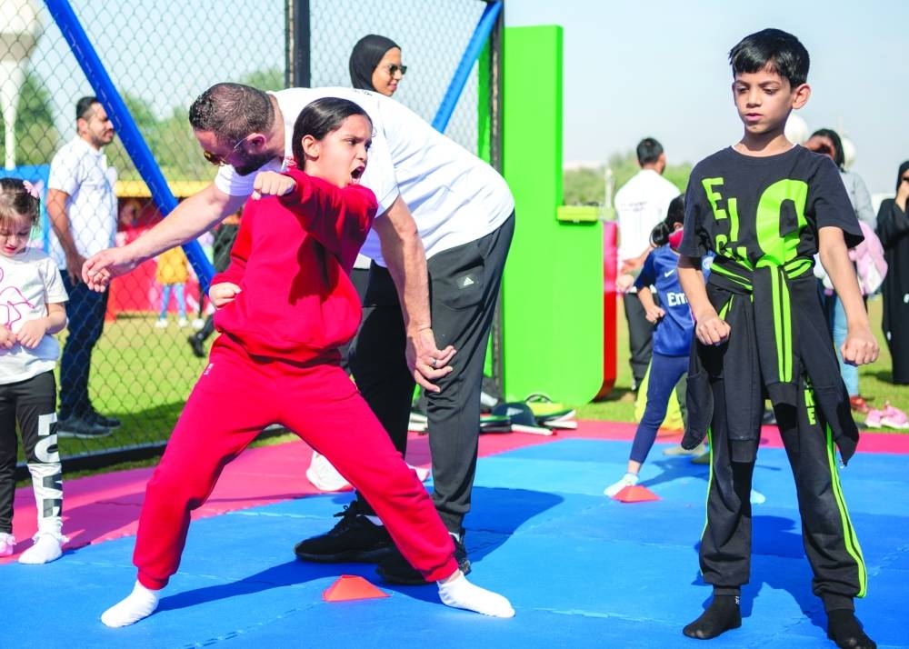 NSD activities organised by QOC. Supplied pictures