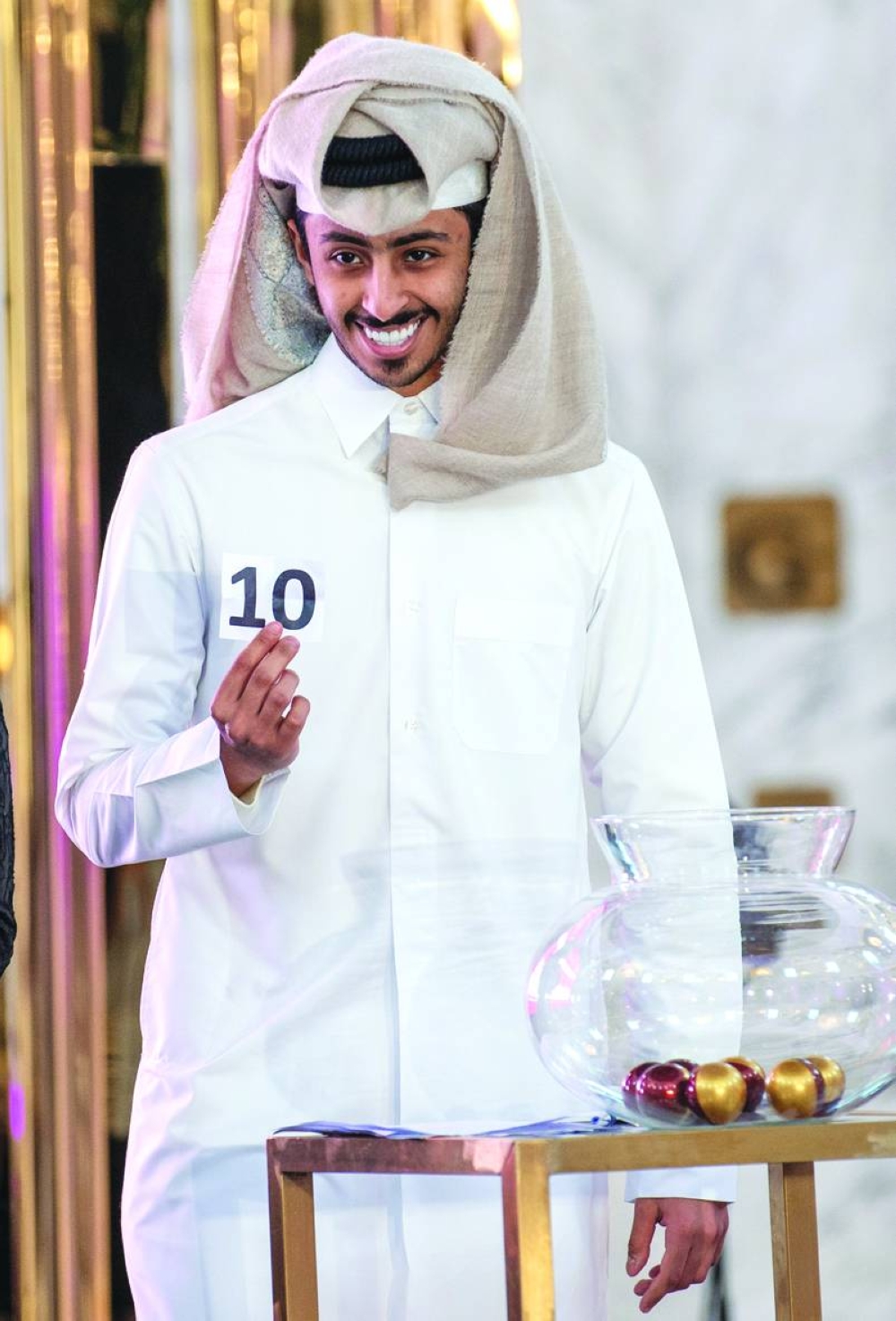 The draw ceremony of the HH The Amir Sword Festival was held at Al Hazm on Wednesday.