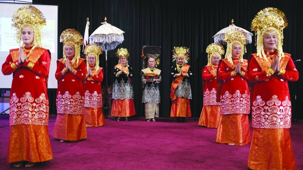 Scenes from the Minang Culture event