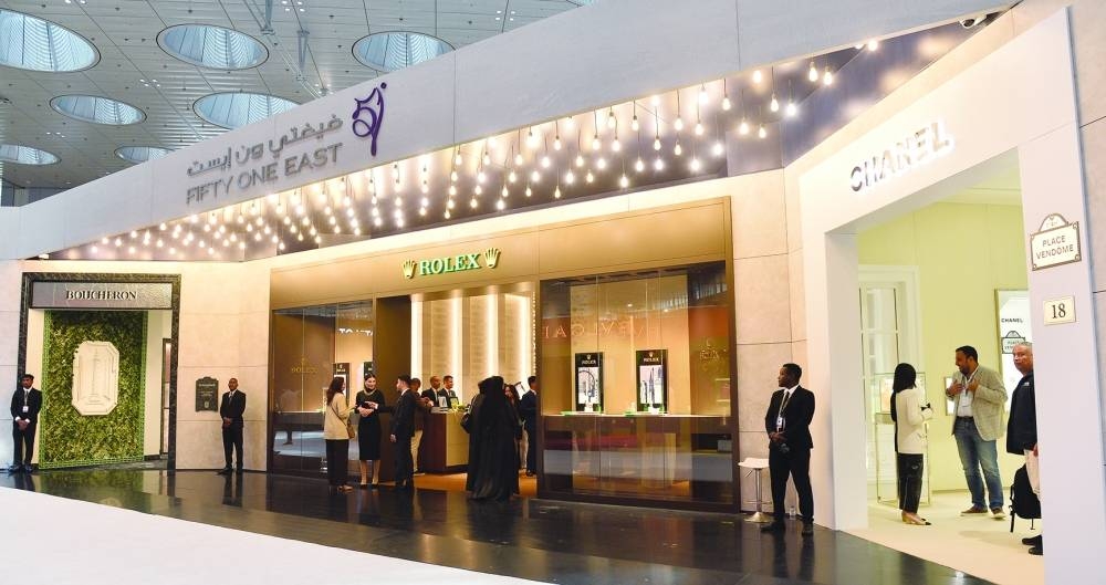 An exterior view of the Fifty One East pavilion at DJWE 2023. PICTURE: Shaji Kayamkulam.