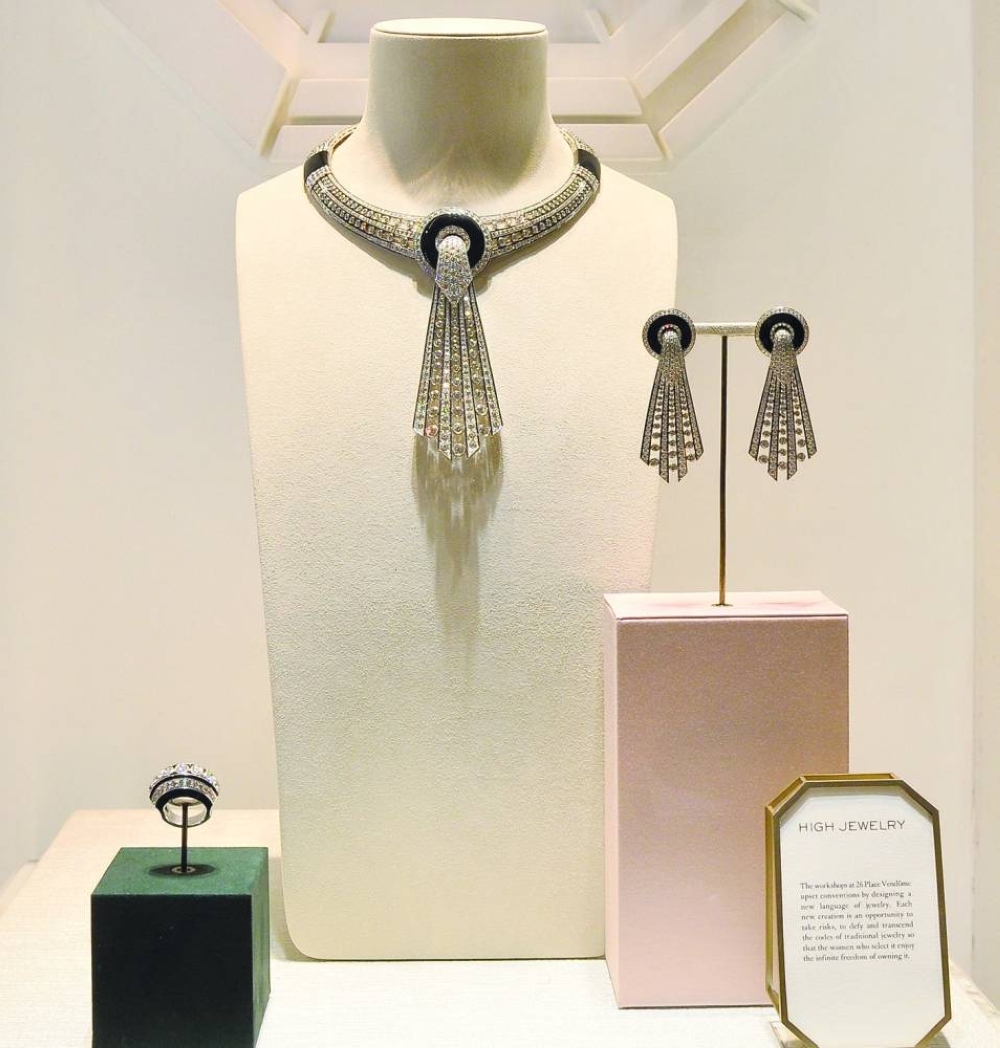 The Lavallière Diamants Necklace. PICTURE: Shaji Kayamkulam