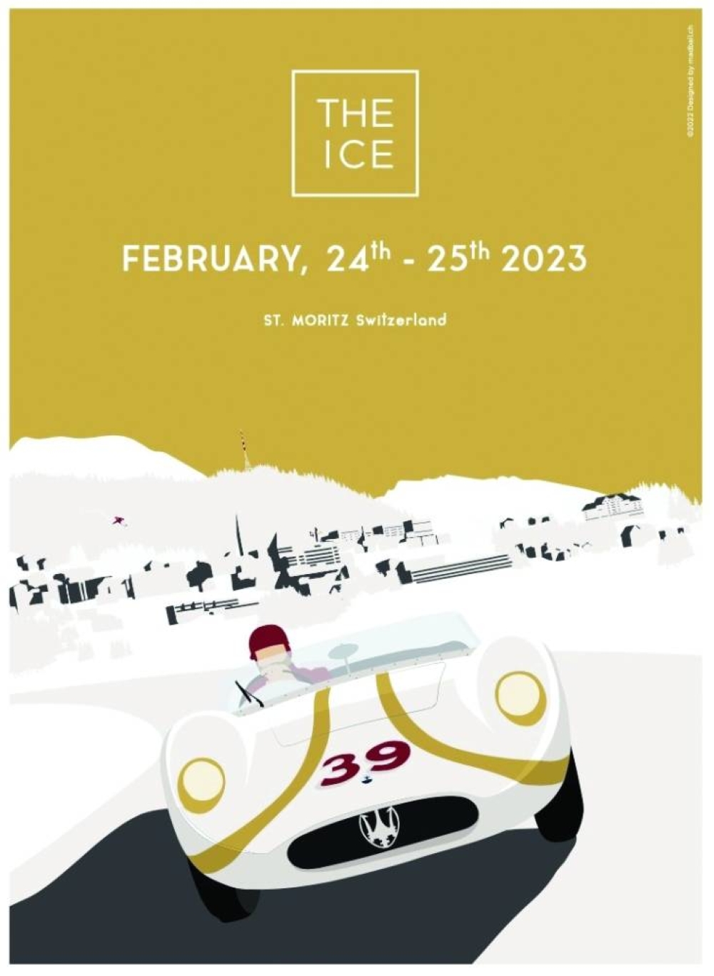 THE I.C.E. St Moritz 2023 poster