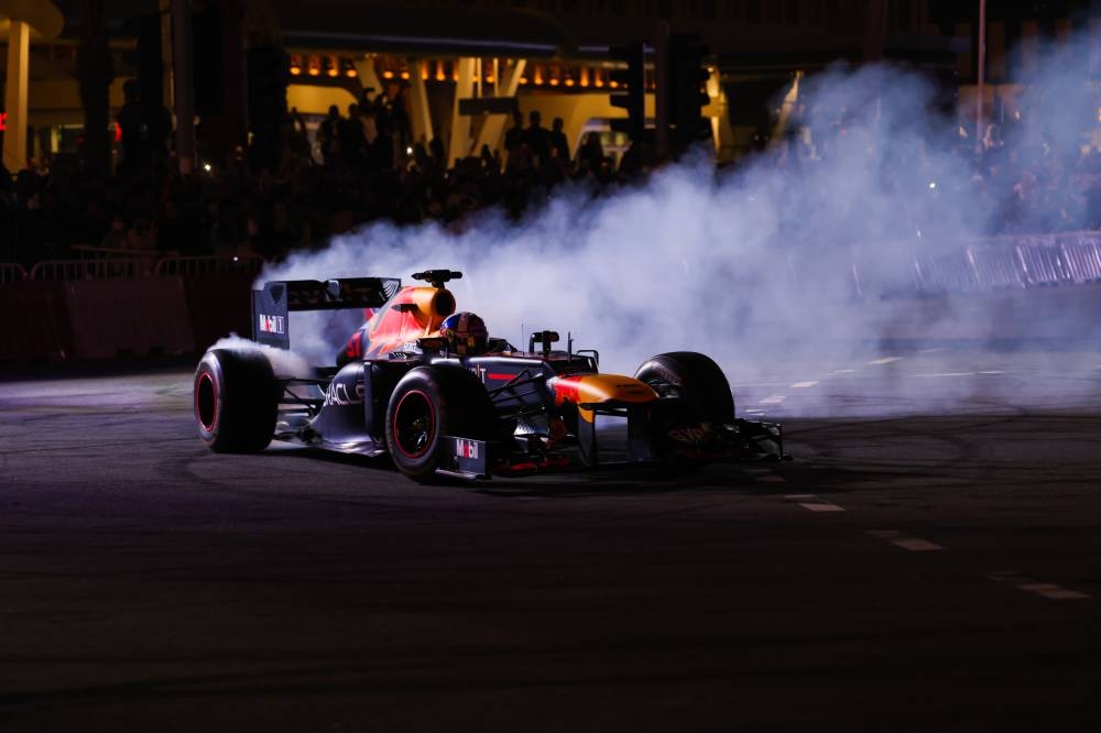 A moment from the special event held at Lusail Boulevard Wednesday. Supplied picture