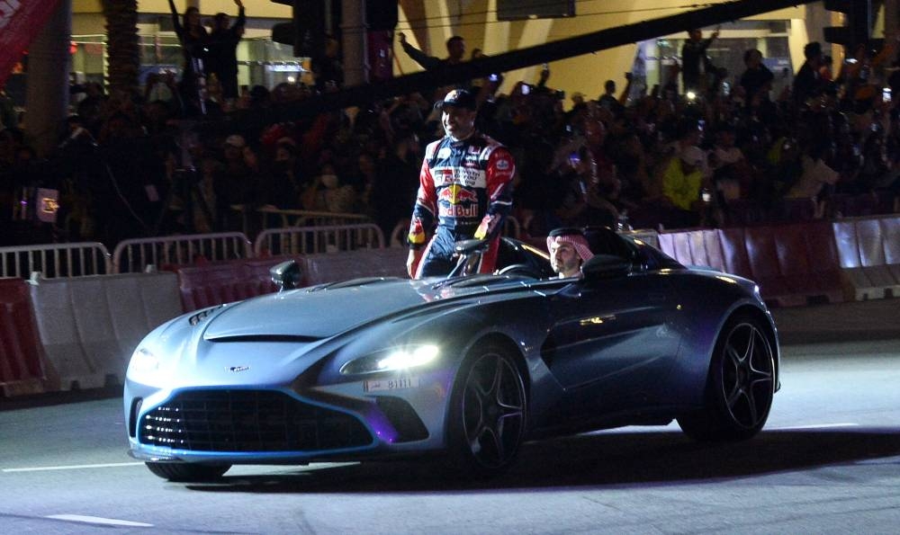 A moment from the special event held at Lusail Boulevard Wednesday. PICTURE: Shaji Kayamkulam