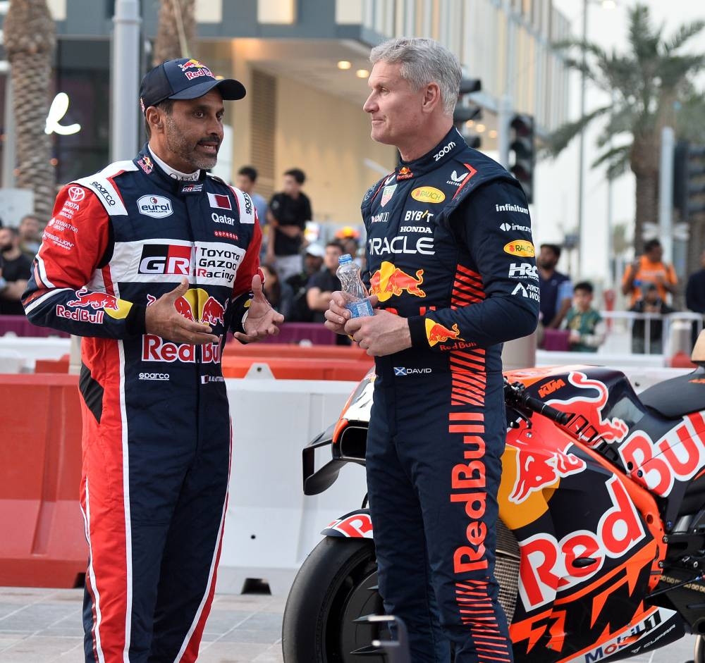 A moment from the special event held at Lusail Boulevard Wednesday. PICTURE: Shaji Kayamkulam