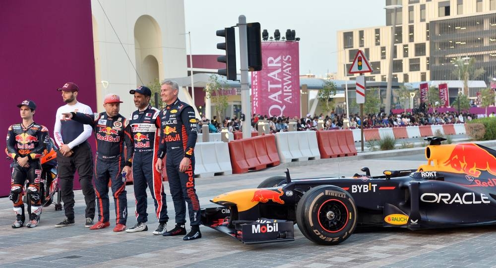 A moment from the special event held at Lusail Boulevard Wednesday. PICTURE: Shaji Kayamkulam