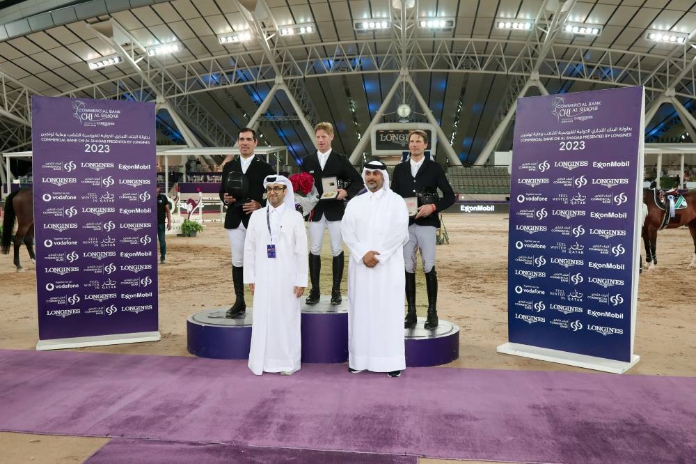 23.02.2023, Doha, QAT - Pricegiving and winners Presentation for CSI 5 STAR 1,50. Al Shaqab. CHI AL SHAQAB 2023 , Doha, Al Shaqab 21/02/23
ph.Frank Sorge/CHI AL SHAQAB