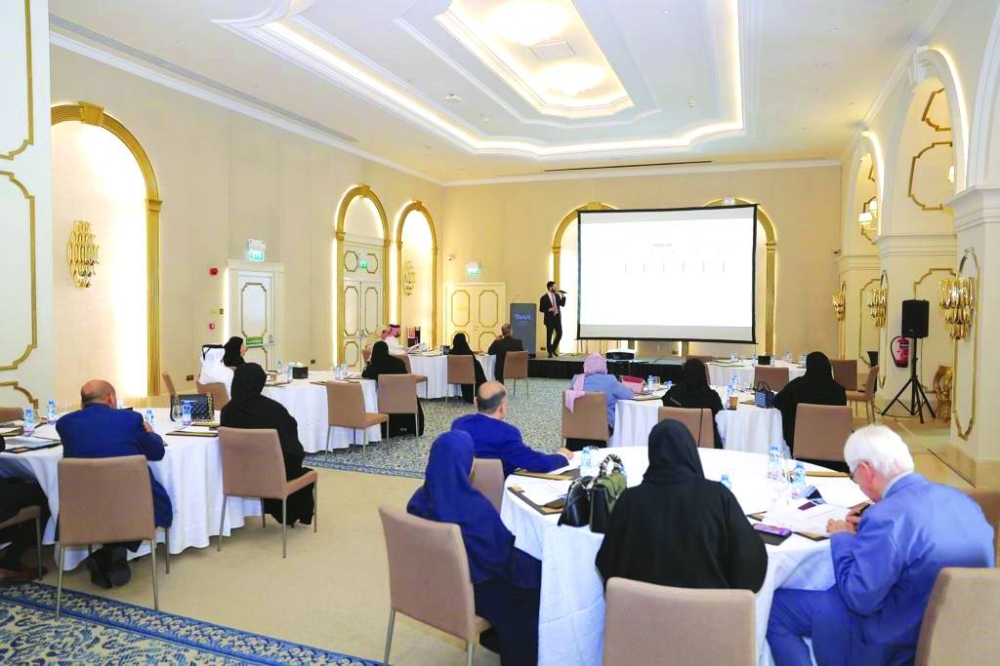 The workshop in session.