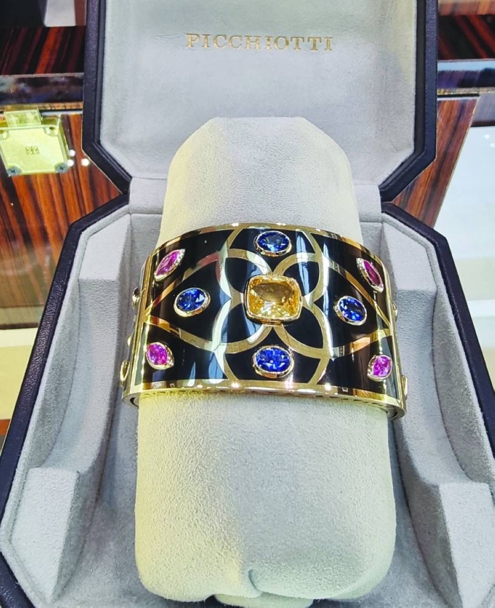 Picchiotti Fine Jewellery's precious gems showcased at DJWE. PICTURE: Joey Aguilar