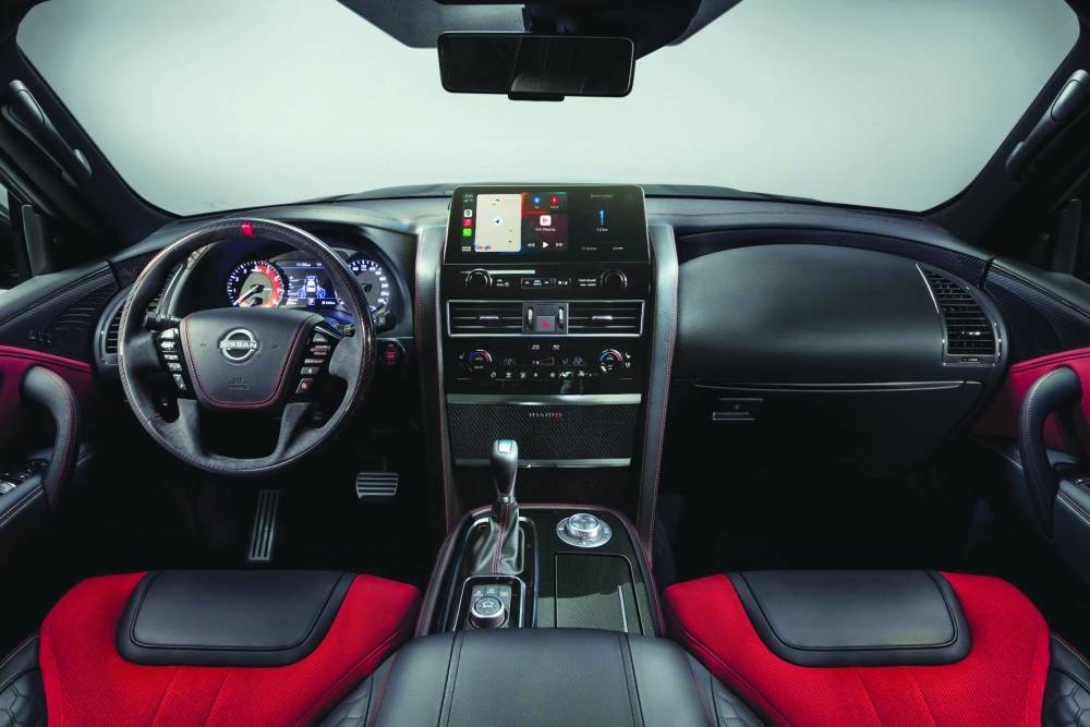 A view of the interior.