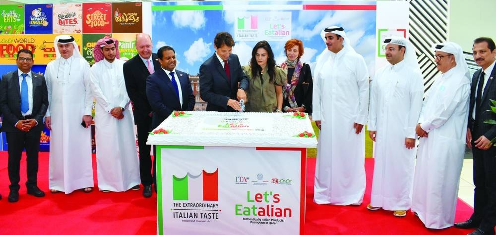 Dignitaries and guests witnessing the cake-cutting ceremony. PICTURE: Thajudheen