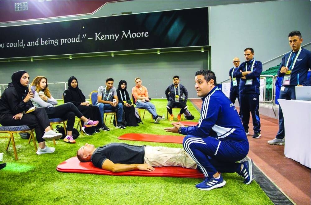 Ahead of the main conference, Aspetar hosted workshops and interactive sessions, covering a variety of topics.