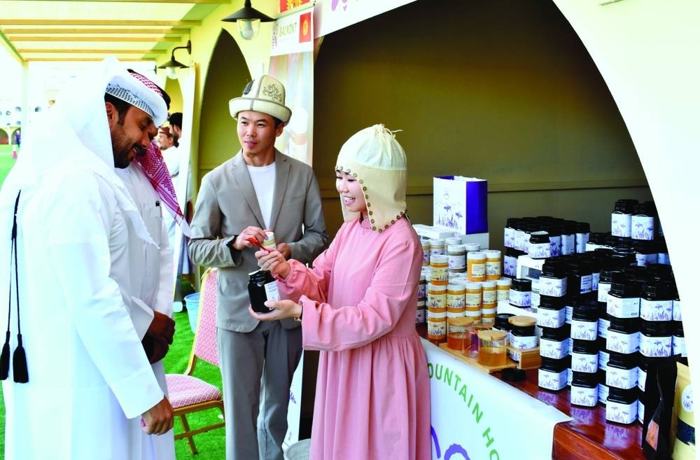 Glimpses from the opening day of the Honey and Dates exhibition at Souq Waqif. PICTURE: Thajudheen