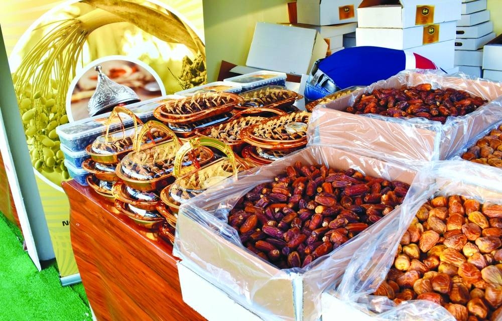 Glimpses from the opening day of the Honey and Dates exhibition at Souq Waqif. PICTURE: Thajudheen