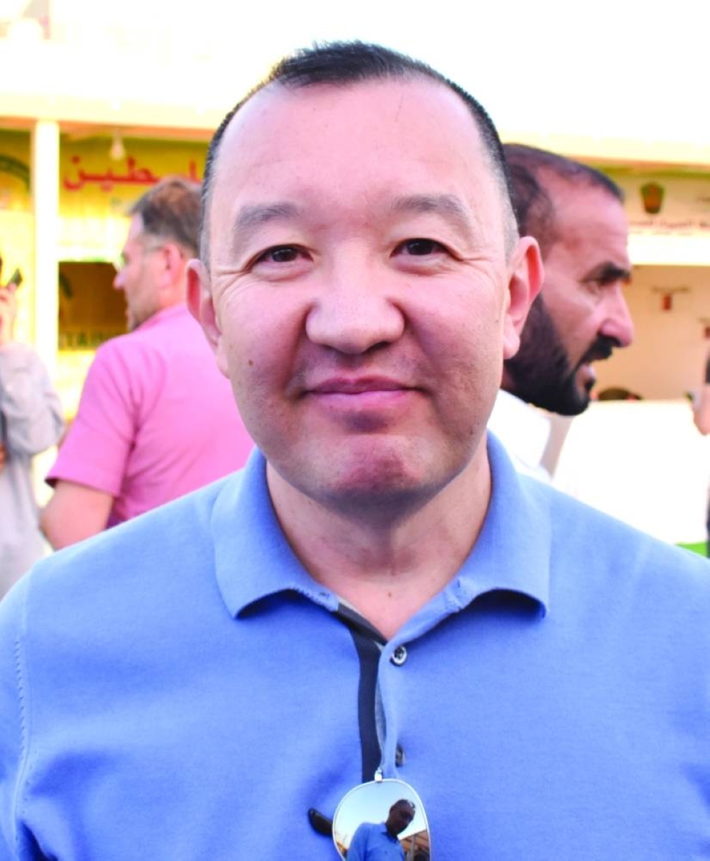 Kyrgyzstan's ambassador Chyngyz Eshimbekov.