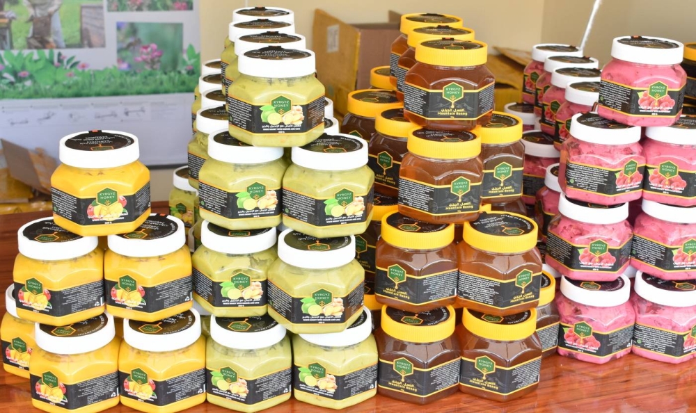 Glimpses from the opening day of the Honey and Dates exhibition at Souq Waqif. PICTURE: Thajudheen