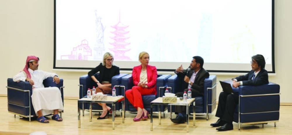 Participants at the panel discussion.