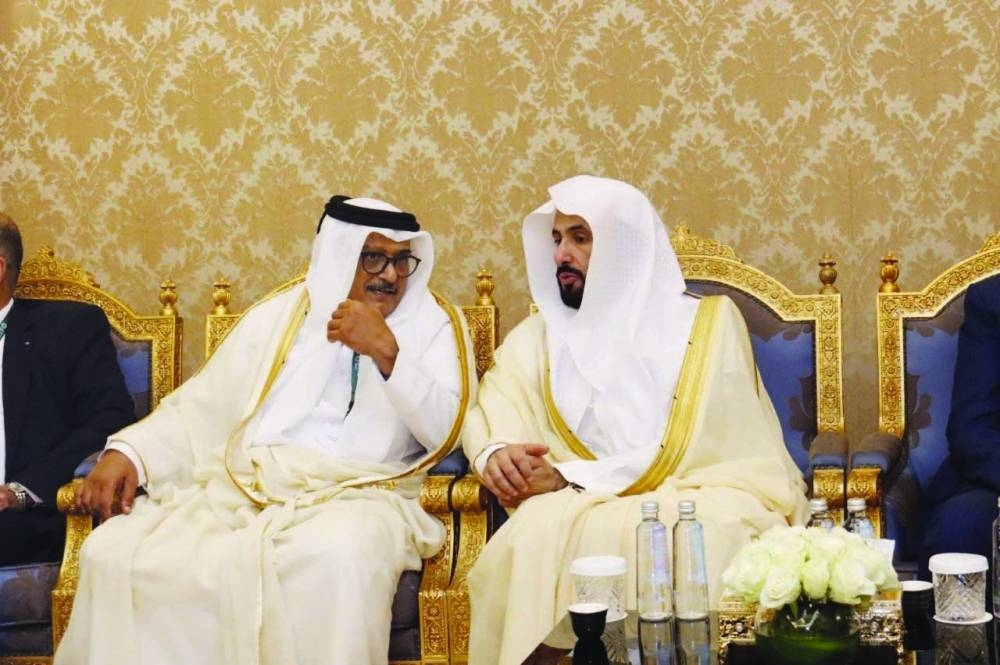 HE the Minister of Justice Masoud bin Mohamed al-Amri is taking part in the International Conference on Justice.