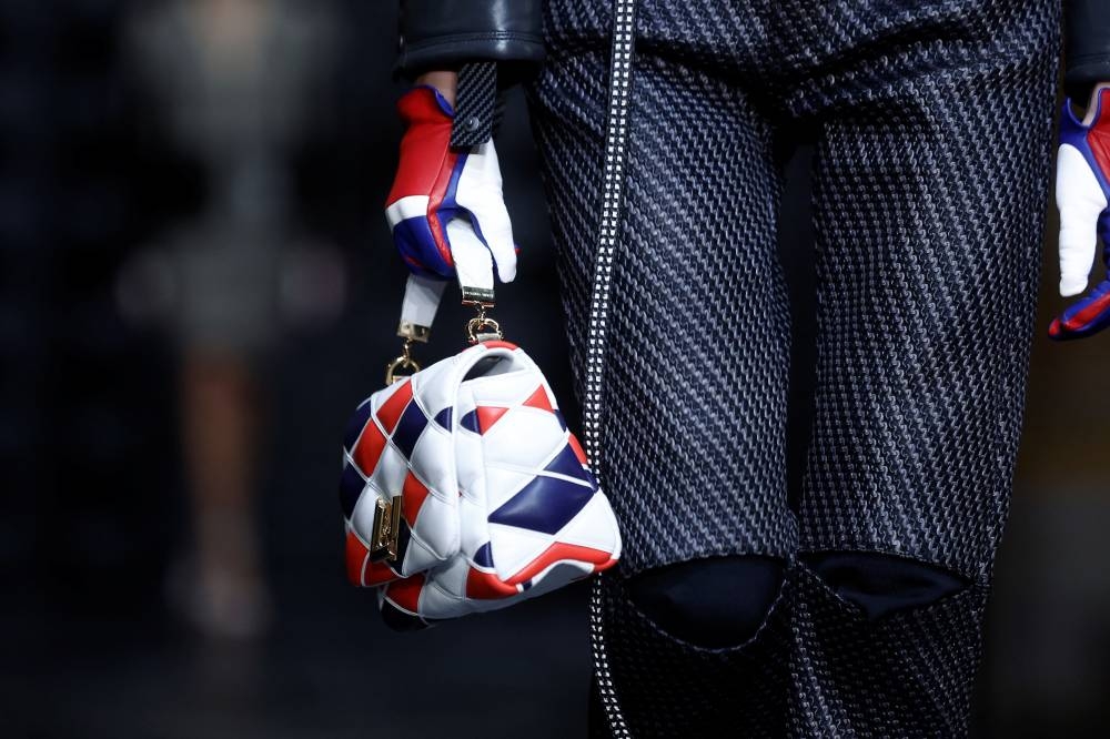 A model presents a creation by designer Nicolas Ghesquiere as part of his Fall-Winter 2023/2024 Women's ready-to-wear collection show for fashion house Louis Vuitton during Paris Fashion Week in Paris, France, March 6, 2023. REUTERS/Benoit Tessier