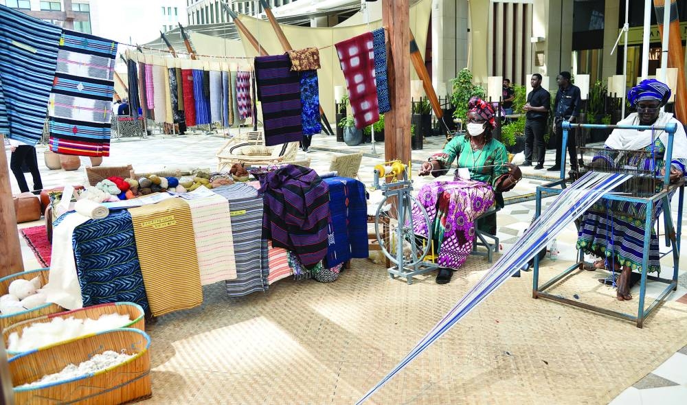 The two-day Earthna Summit 2023 is featuring the Earthna Village, a public area in Baharat Msheireb. PICTURE: Shaji Kayamkulam.