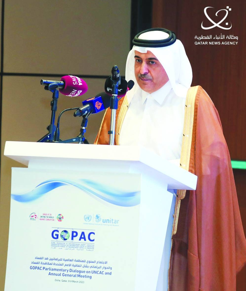 HE Dr Ali bin Fetais al-Marri.