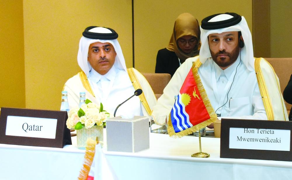 Officials attending the event. PICTURE: Thajudheen