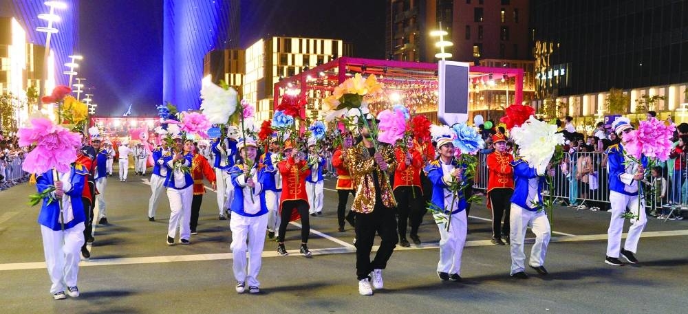 The second day of the Darb Lusail Parade featured a series of stunning performances, and interactive activities. PICTURE: Shaji Kayamkulam.