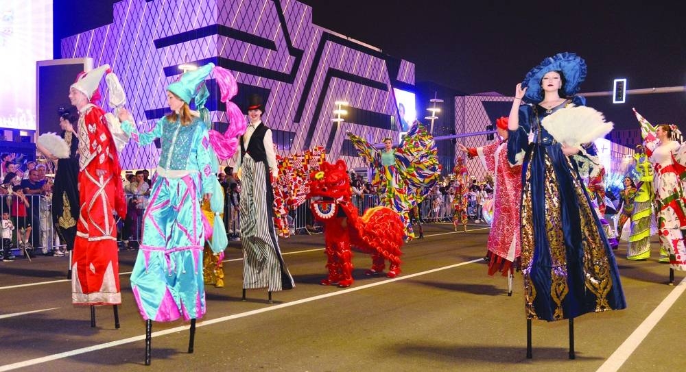 The second day of the Darb Lusail Parade featured a series of stunning performances, and interactive activities. PICTURE: Shaji Kayamkulam.