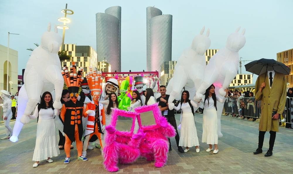 The second day of the Darb Lusail Parade featured a series of stunning performances, and interactive activities. PICTURE: Shaji Kayamkulam.
