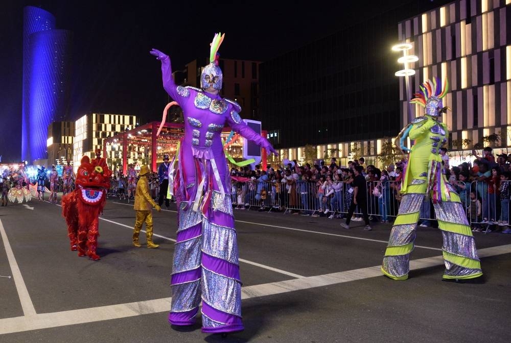 The second day of the Darb Lusail Parade featured a series of stunning performances, and interactive activities. PICTURE: Shaji Kayamkulam.