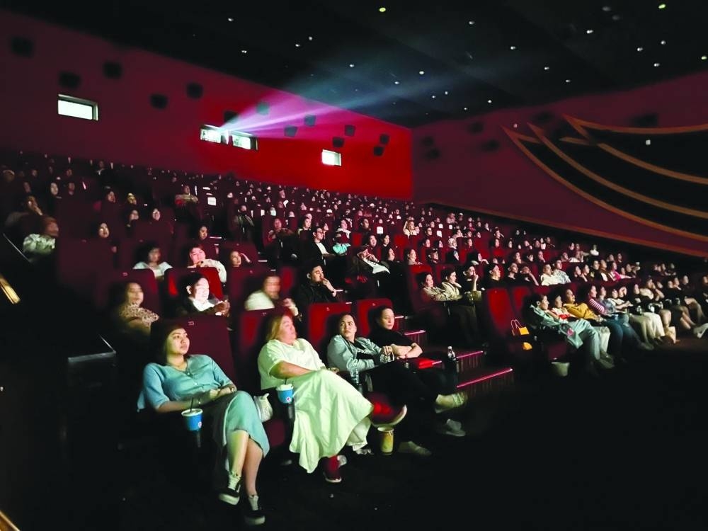 A view of the audience.